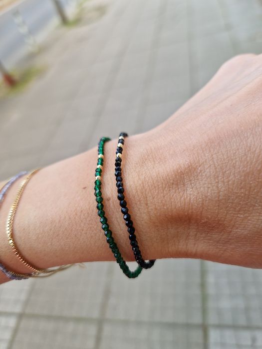 Дамски гривни с естествени камъни