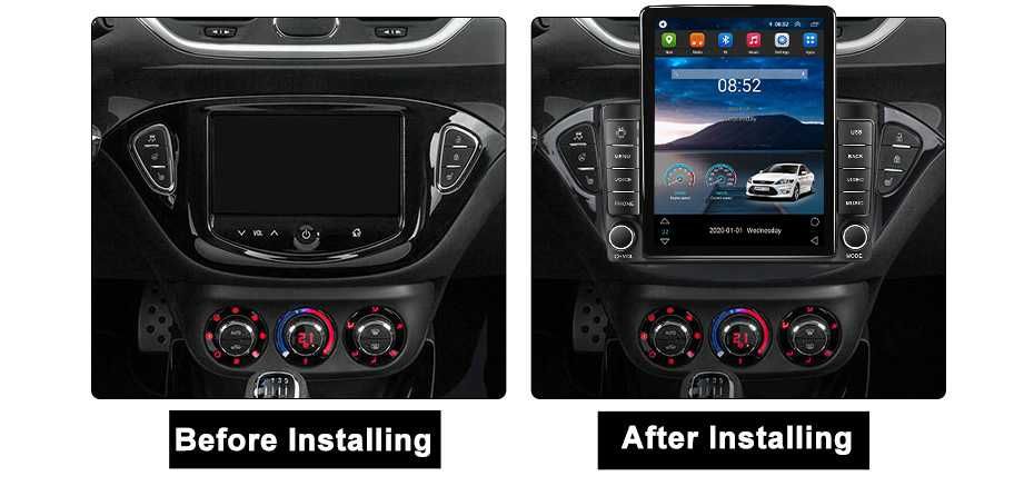 Navigatie Opel Corsa 2014-2019,Tesla, Android, 2+32GB ROM,10inch