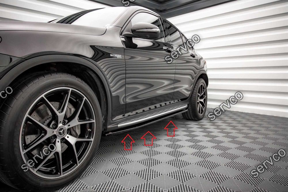 Pachet Body kit tuning Mercedes GLC C253 Coupe AMG-Line 2019- v1