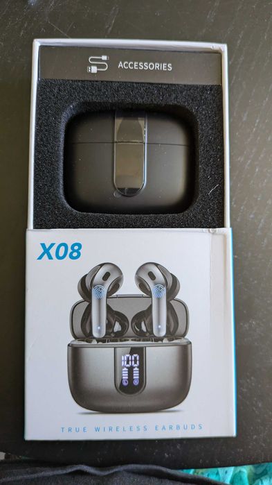 Casti true wireless X08