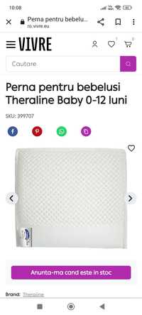 Perna pentru bebeluși Theraline Baby 0-12luni