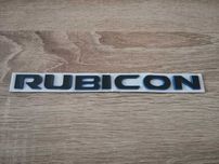 черен надпис емблема Jeep Rubicon
