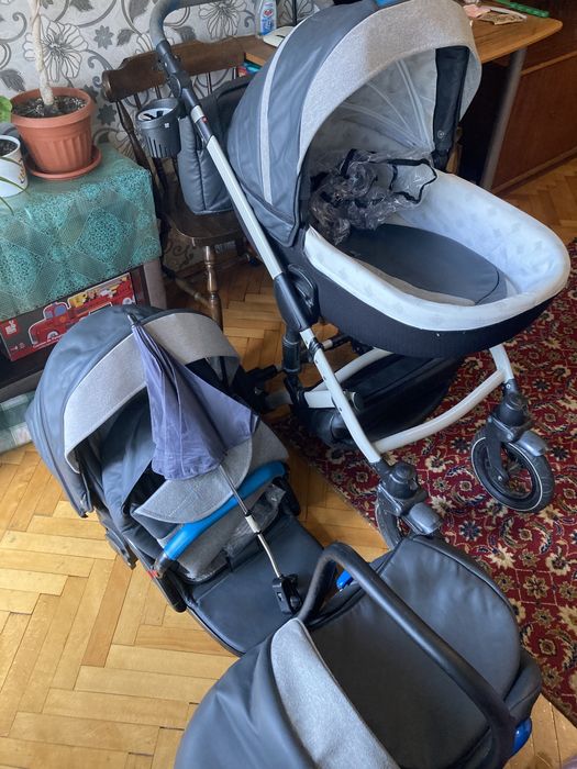 Бебешка количка с три коша
