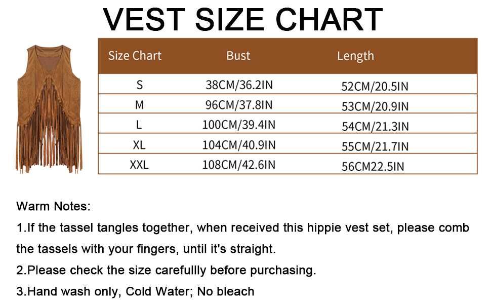 Fumwase  Хипи костюм от 4 части с тема 60-те и 70-те години