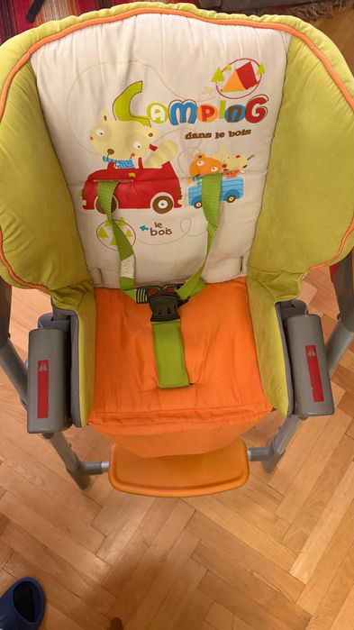 Детски Стол с Маса за Хранене MEGA, ниво 55-83см през 6 см.,наклон-3ст