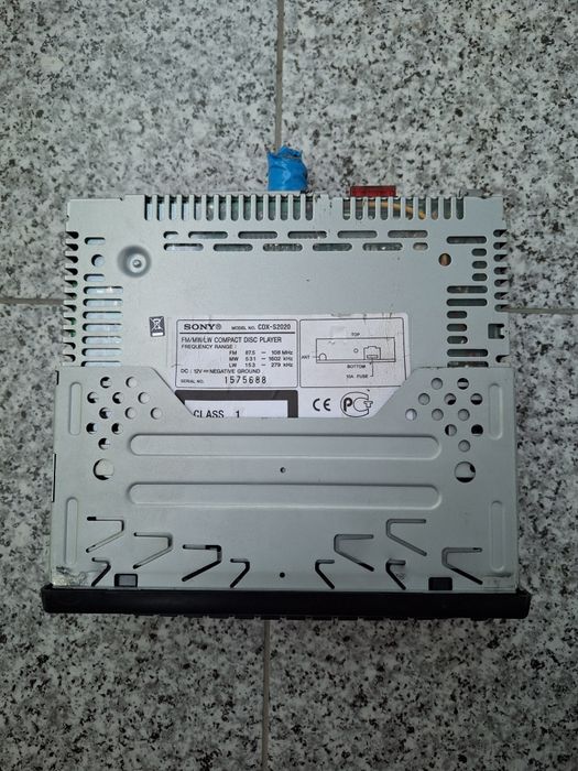 Radio CD Player Auto Sony CDX S2020