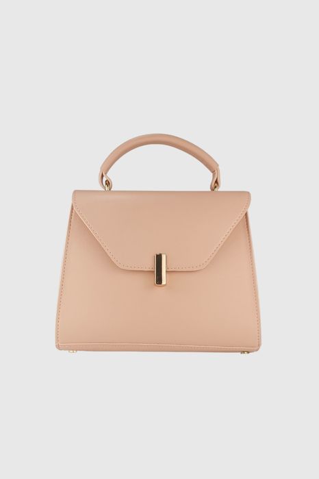 НОВО! ЛИКВИДАЦИЯ! Стилна твърда дамска чанта с лъскава закопчалка