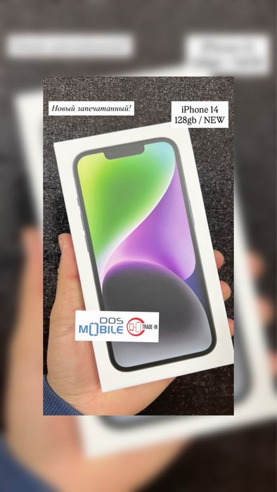 iPhone 14 Айфон 14 128гб Новый
