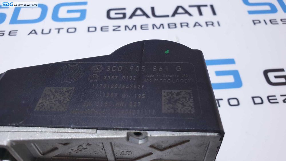 Blocator Imobilizator Volan Coloana Directie Volkswagen Passat B6 2005 - 2010 Cod 3C0905861G [L4002]