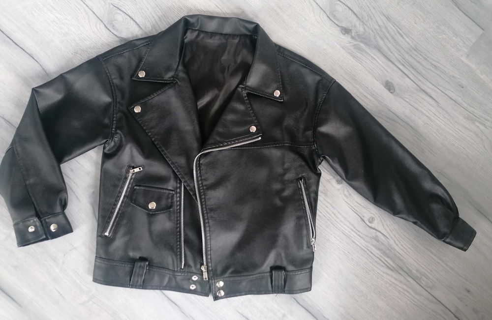 Geaca dama imitație piele oversize xs