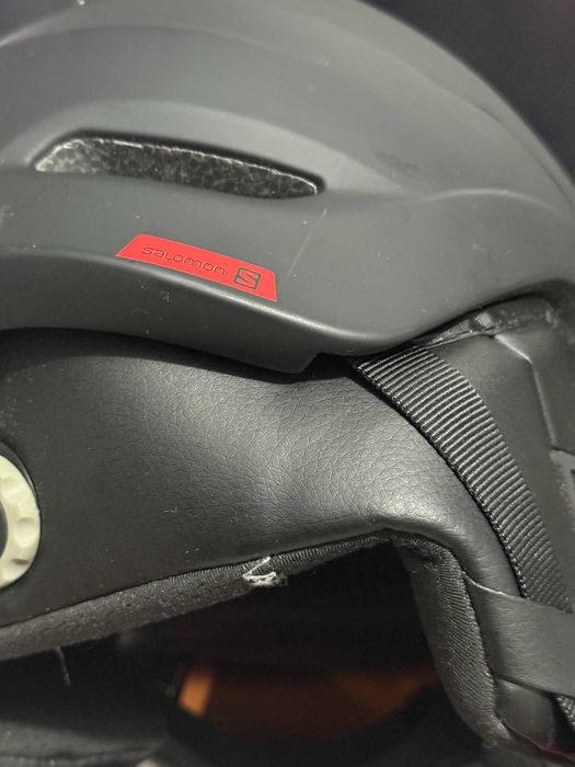 Salomon Driver S ски сноуборд Каска с Очила размер S черен