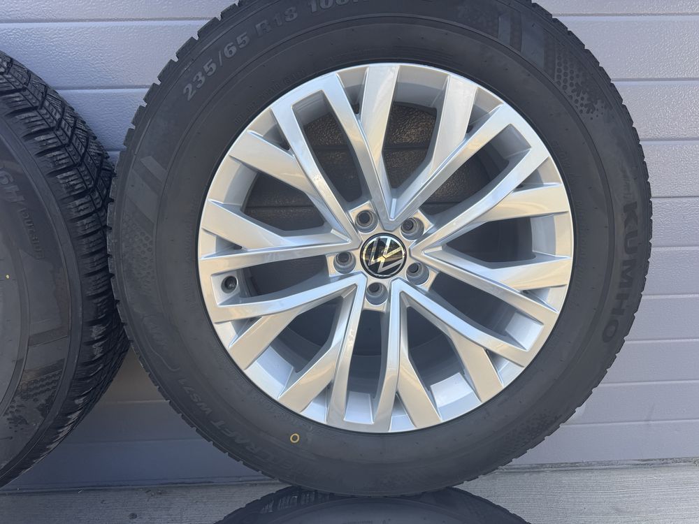 Jante Originale VW Touareg III R18 echipate cu iarna ca noi
