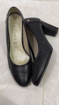 Pantofi dama eleganti cu toc Solo Donna 39