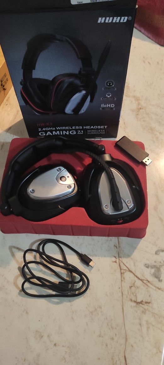 Căști GAMING wireless HUHO