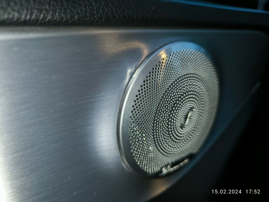 burmester audio mercedes w205 chrome matt