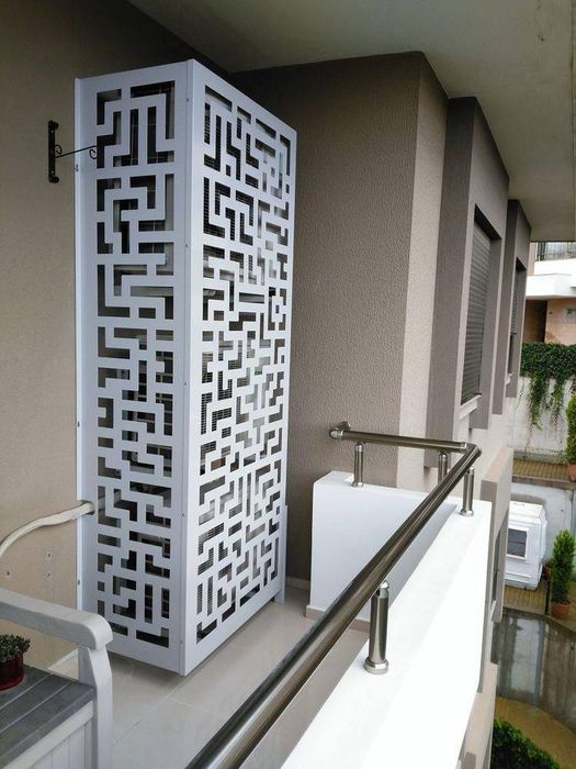 Обшивка внешних блоков кондиционера, решетки для агрегата, корзины IB9