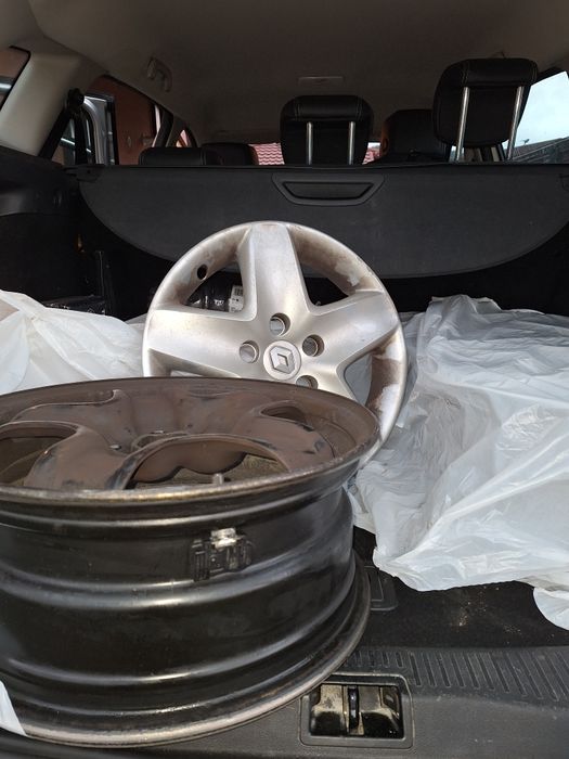 Jante megane 3 R16 cu senzori si capace