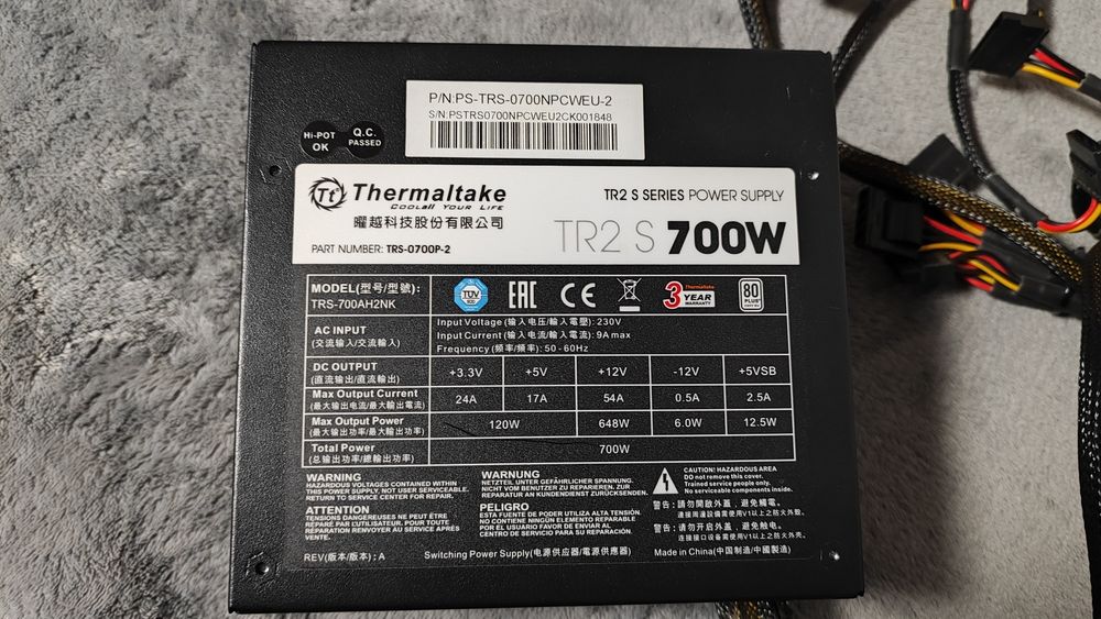 Sursa Thermaltake TR S700W nemodulară