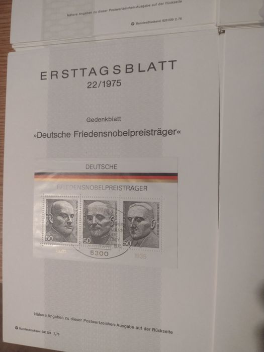 Timbre germania prima zi