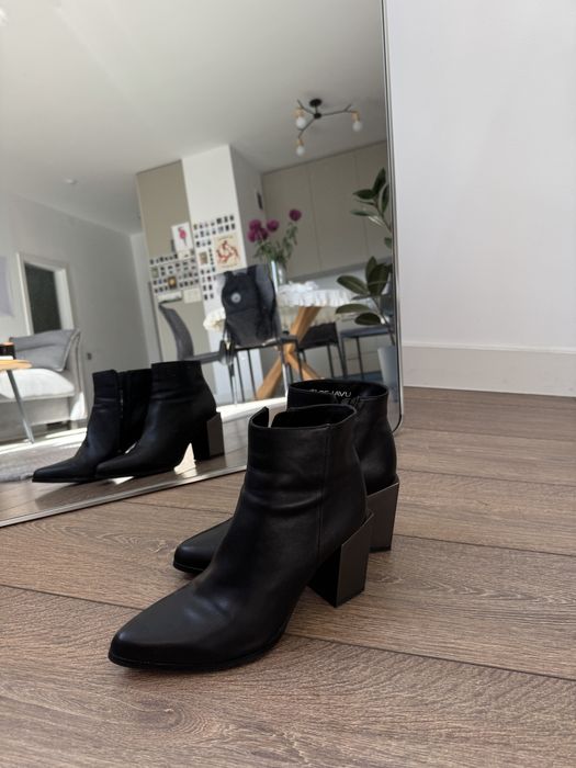 Осенние полусапоги на каблуках