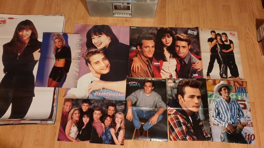 Colecție de afișe,postere Beverly hills 90210