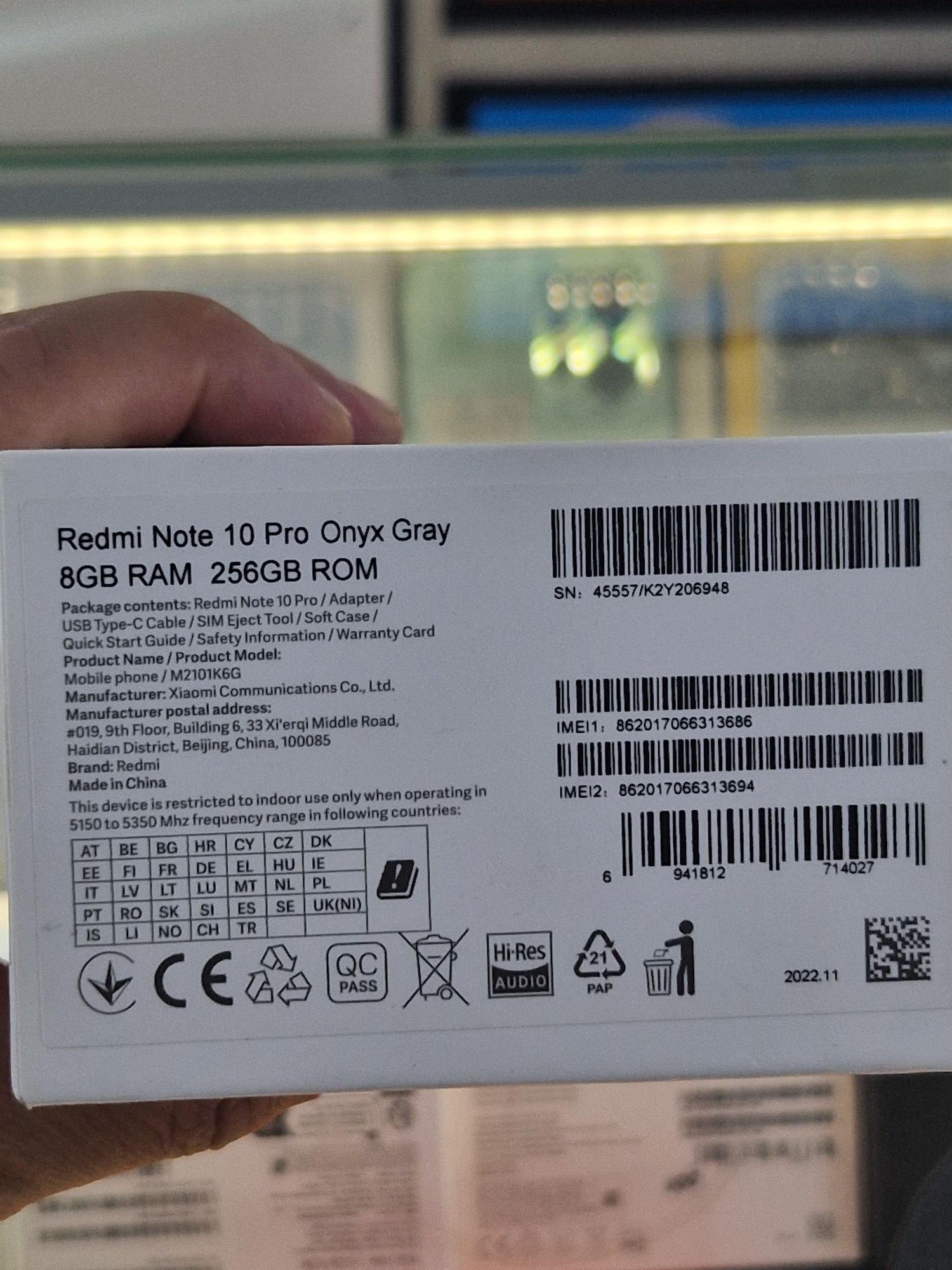 Redmi Not 11 Pro 256гб Озу.8гб