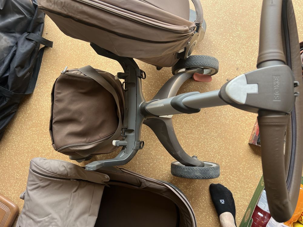 Vand carucior Stokke V4 maro