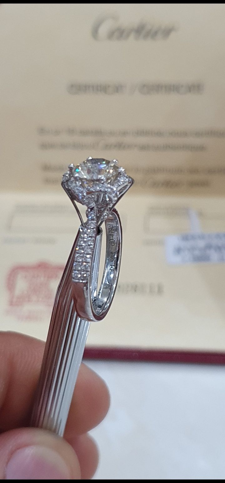 Бриллиант кольцо 1.97 ct 750 проба