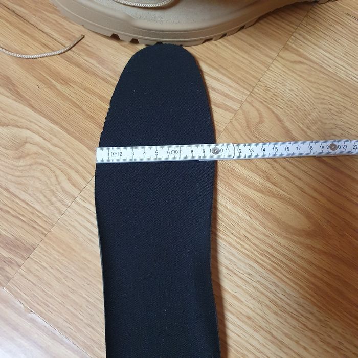 Cizme militare UFCW Mondo PT Vibram Steel Toe din piele/pânză nr. 14 R