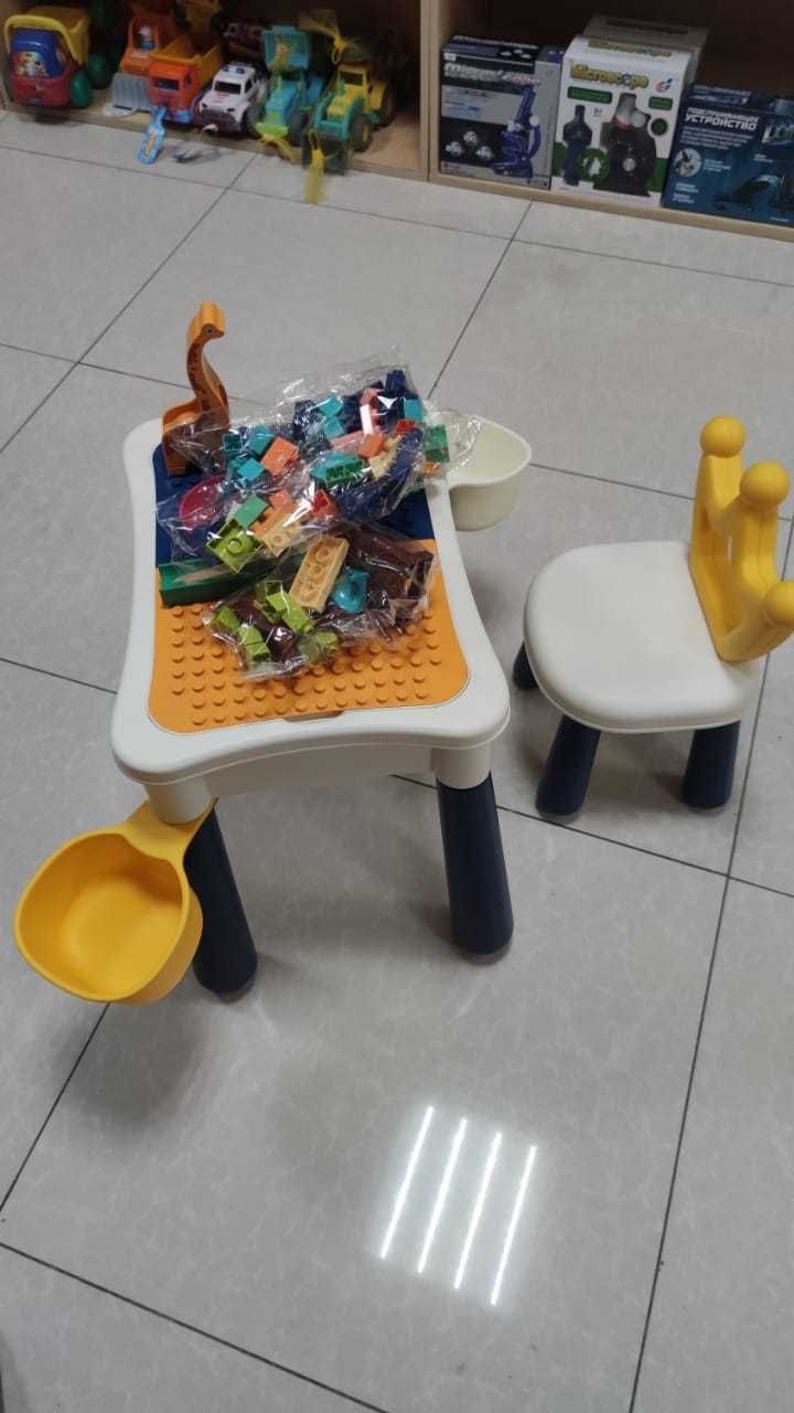 Лего стол со стульчиком