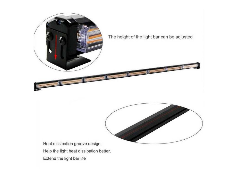 Сигнална Лампа 12V-24V 144W