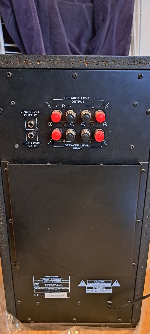 Тонколони и Аудио система Pioneer + субуфер
