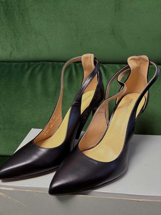 Pantofi de piele Wojas