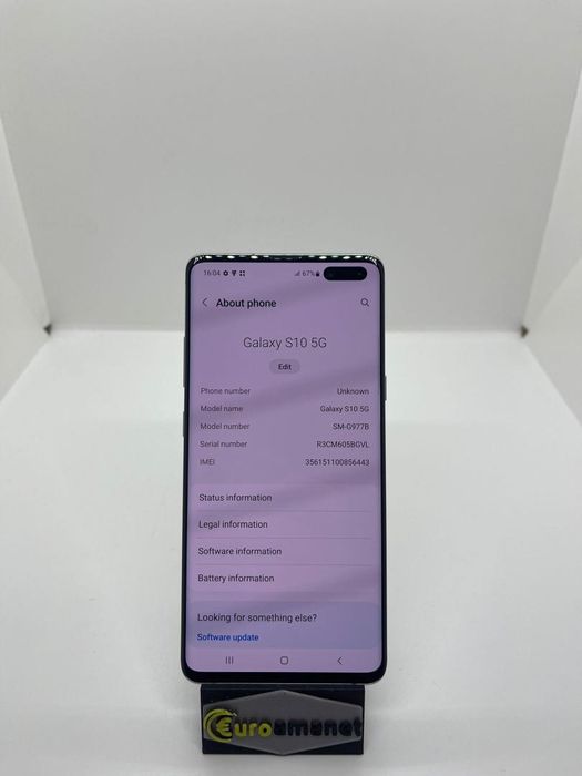 Telefon mobil, Samsung, Galaxy S10 5G, Single SIM, 256GB, 8GB RAM -A-