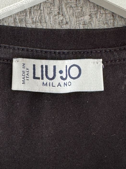 Дамска черна тениска Liu Jo
