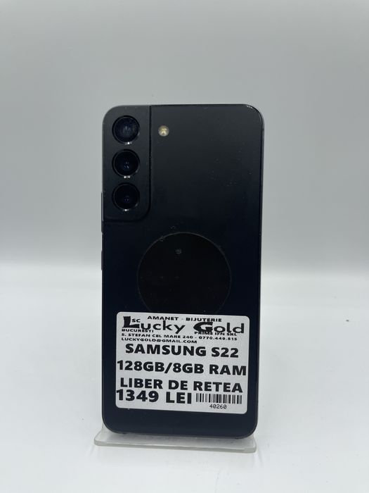 Samsung S22 128Gb/8Gb Ram GARANTIE/FACTURA #40260
