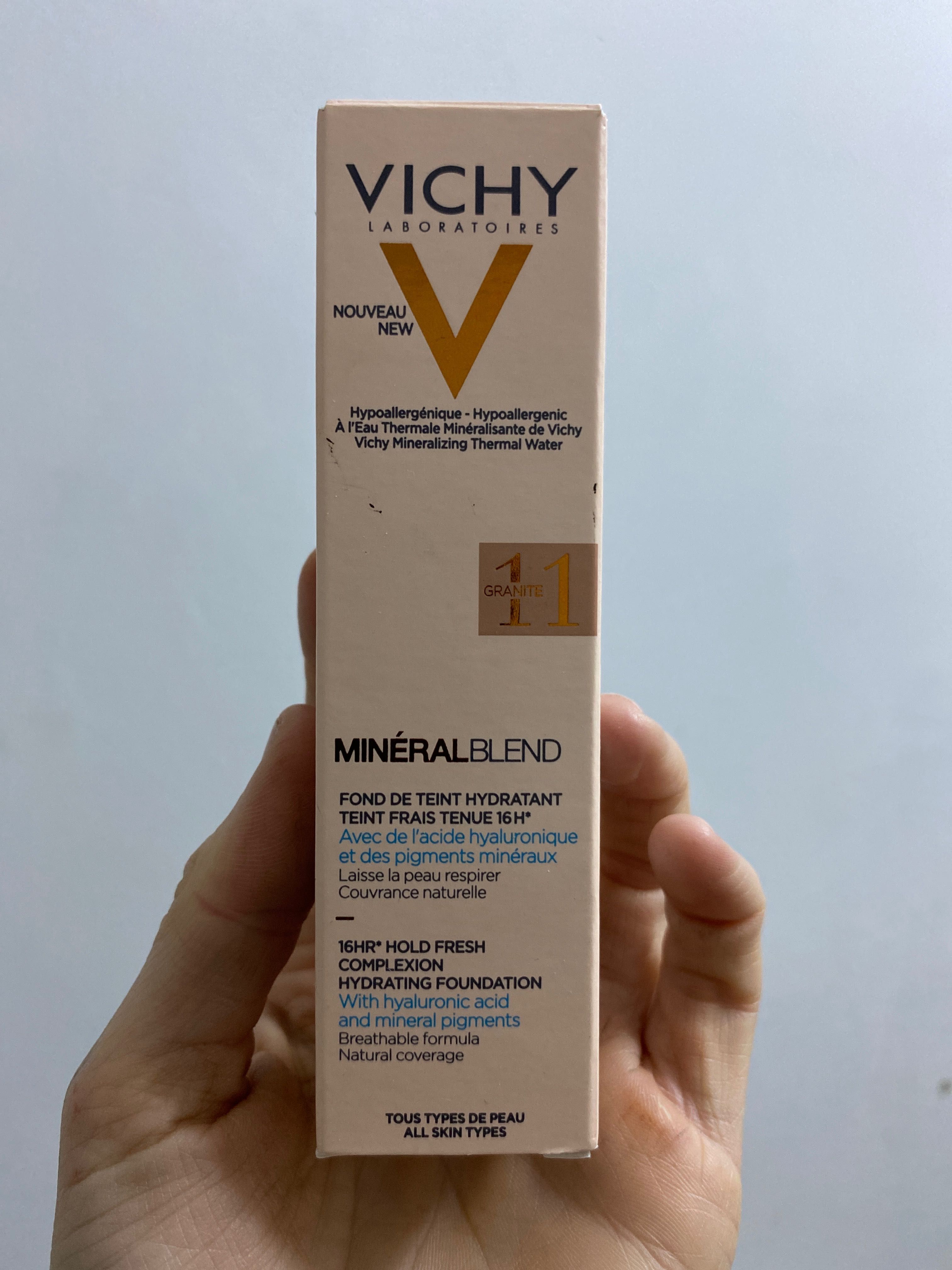 Крем Vichy foundation Mineralblend