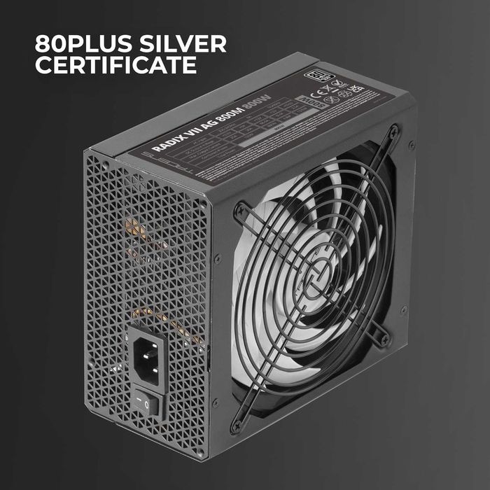 Sursă PC Tacens RADIX VII AG 800, 800W Silver Modular, 2 ani garanție