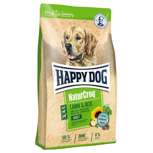 happy dog natur croq LAMM+REIS 15 KG