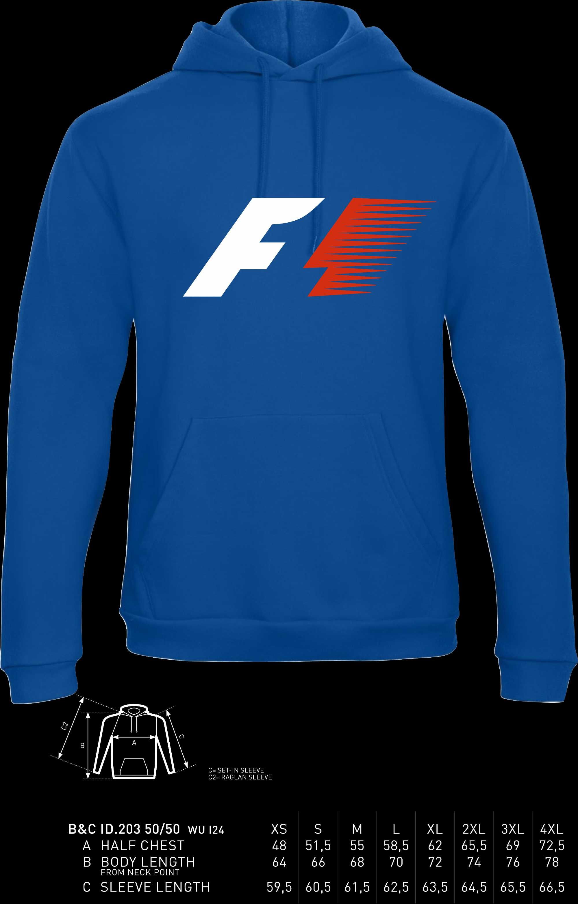 Hanorac clasic pasionati Formula 1 idee cadou