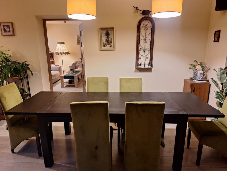 Masă lemn extensibilă