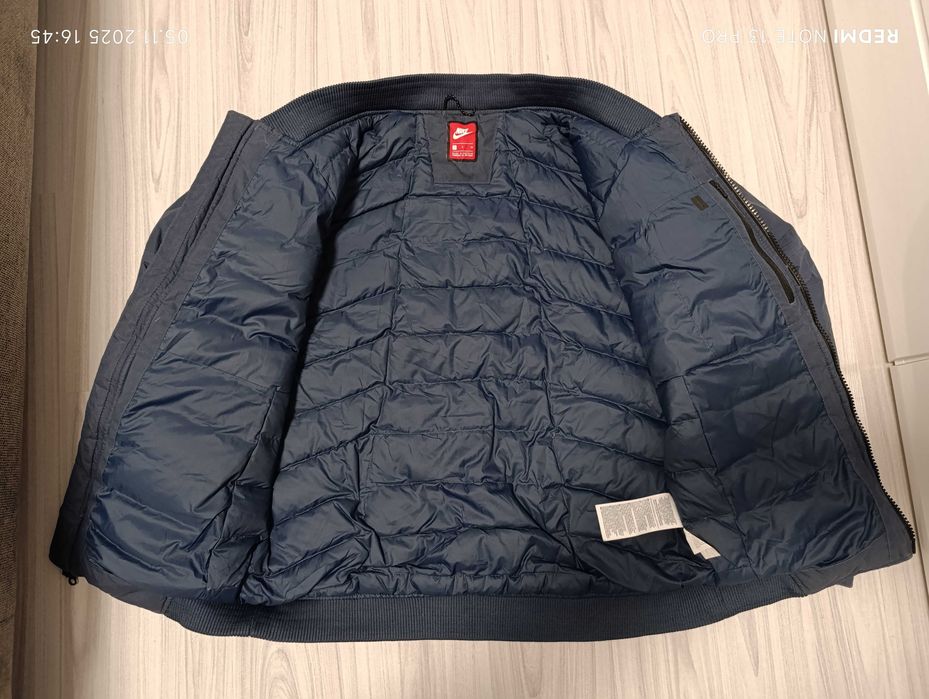 NIKE Sportswear BLUE Downfill Bomber ''оригинално мъжко пухено яке