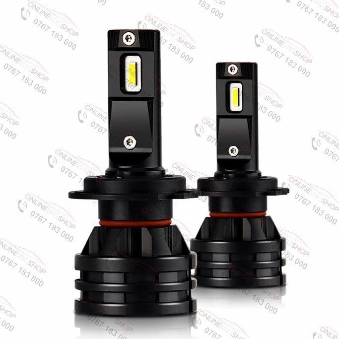 Set becuri LED H1 , H4, H7, 6000LM