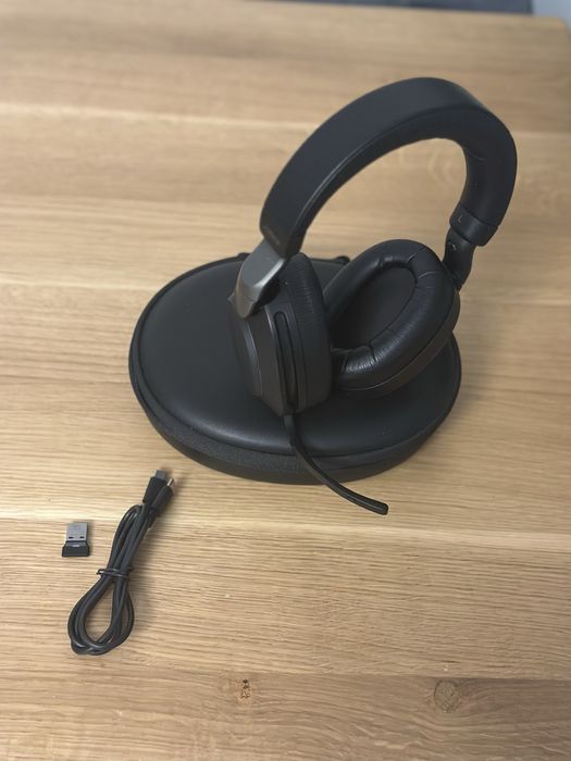Casti bluetooth wireless Jabra Evolve2 85 ANC gaming conferinte dongle