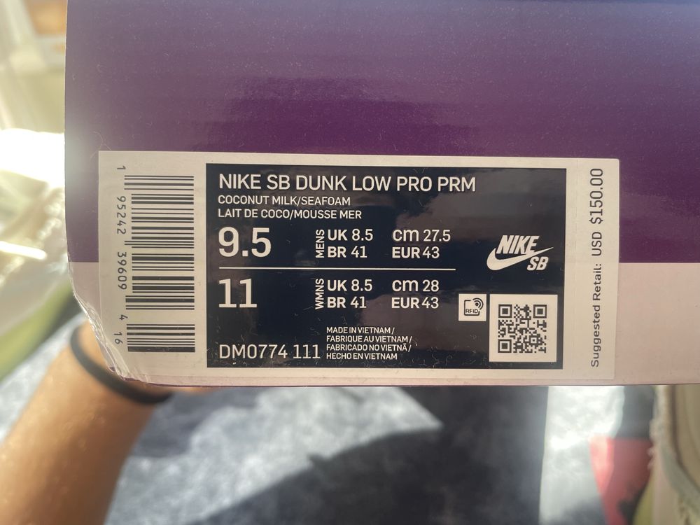 Nike sb dunk mummy