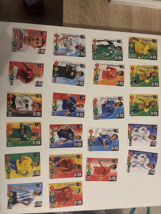Лот карти Panini световно първенство 2010