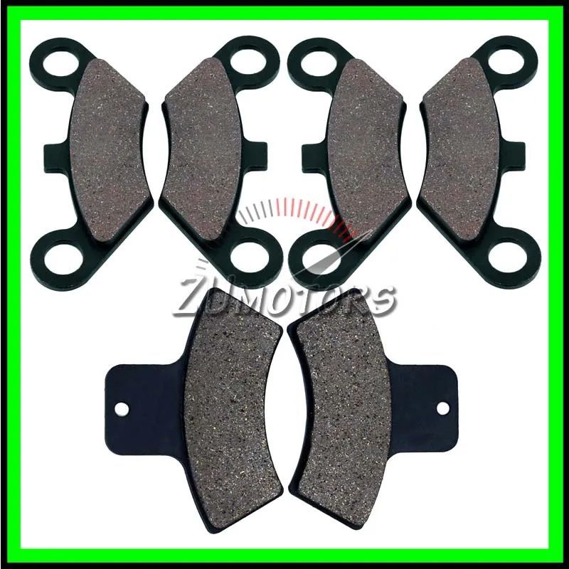 Set Placute Frana atv LINHAI 250 260 275 300 400 Fata Spate - 3 Etrieri