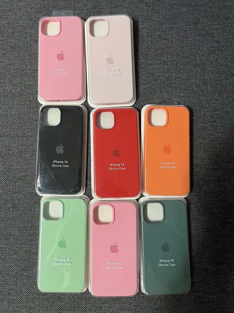  Силиконов Кейс Apple Case iPhone 16,16pro,15,15 Pro,14,13,13 Pro