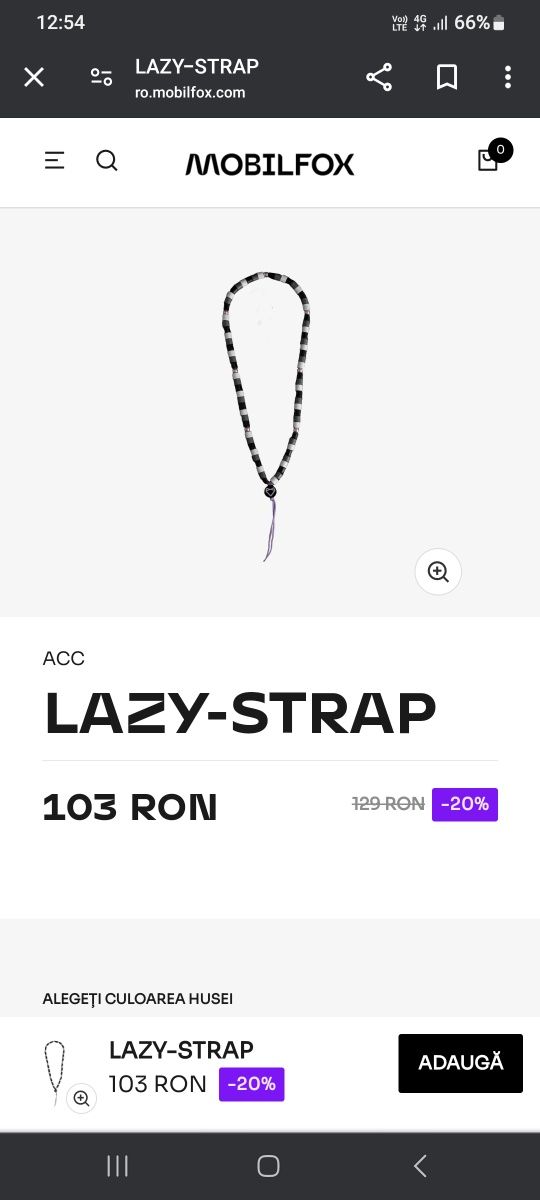 Lazy strap mobilfox
