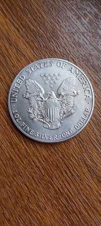 1 доллар серебро 31 грамм